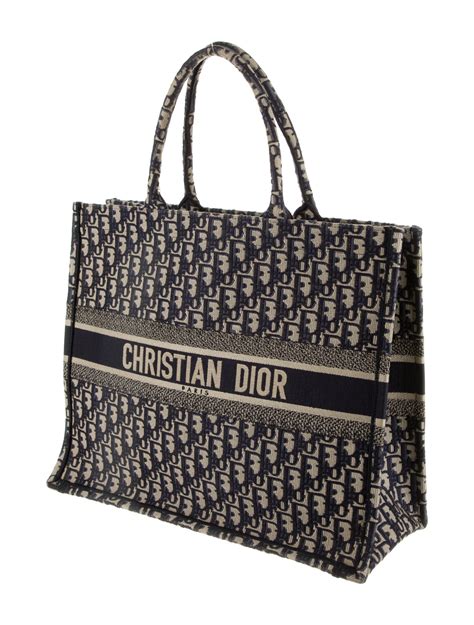 christian dior oblique tote bag